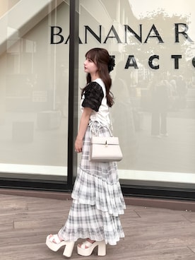 miyu Ӧさん（レディース・149cm）の夏コーディネート