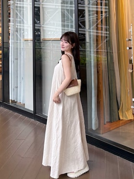 「アイテム（ワンピース/ドレス）」を使った、miyu Ӧさん（レディース・149cm）の秋コーディネート