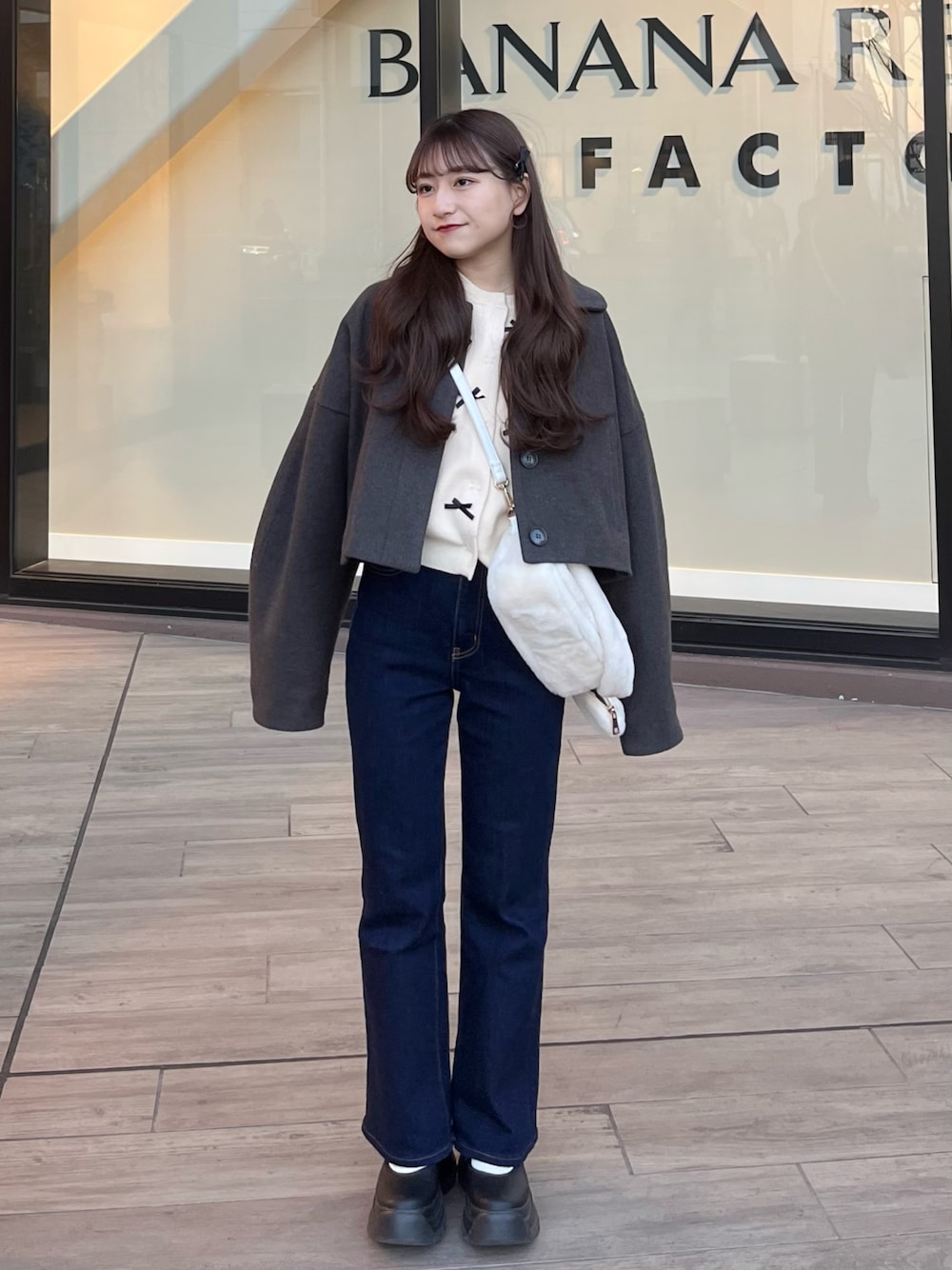 miyu Ӧ｜Chicoのブルゾンを使ったコーディネート - WEAR