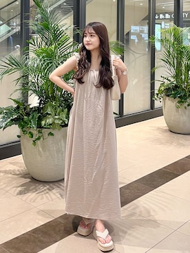 「ACYM（アシーム）のアイテム」を使った、miyu Ӧさん（レディース・148cm）の夏コーディネート