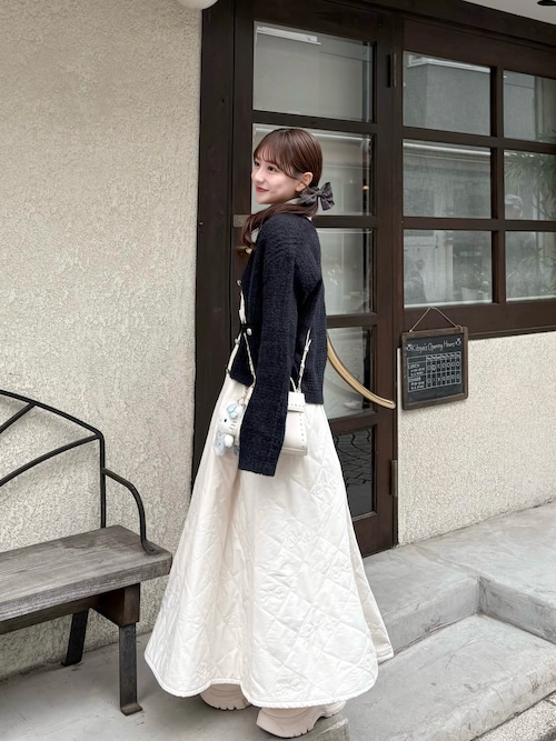 セルフォード　ビジュースタッズポシェット　ショルダーバッグ　ブラック　Mサイズ セルフォードビジュースタッズポシェットブラック