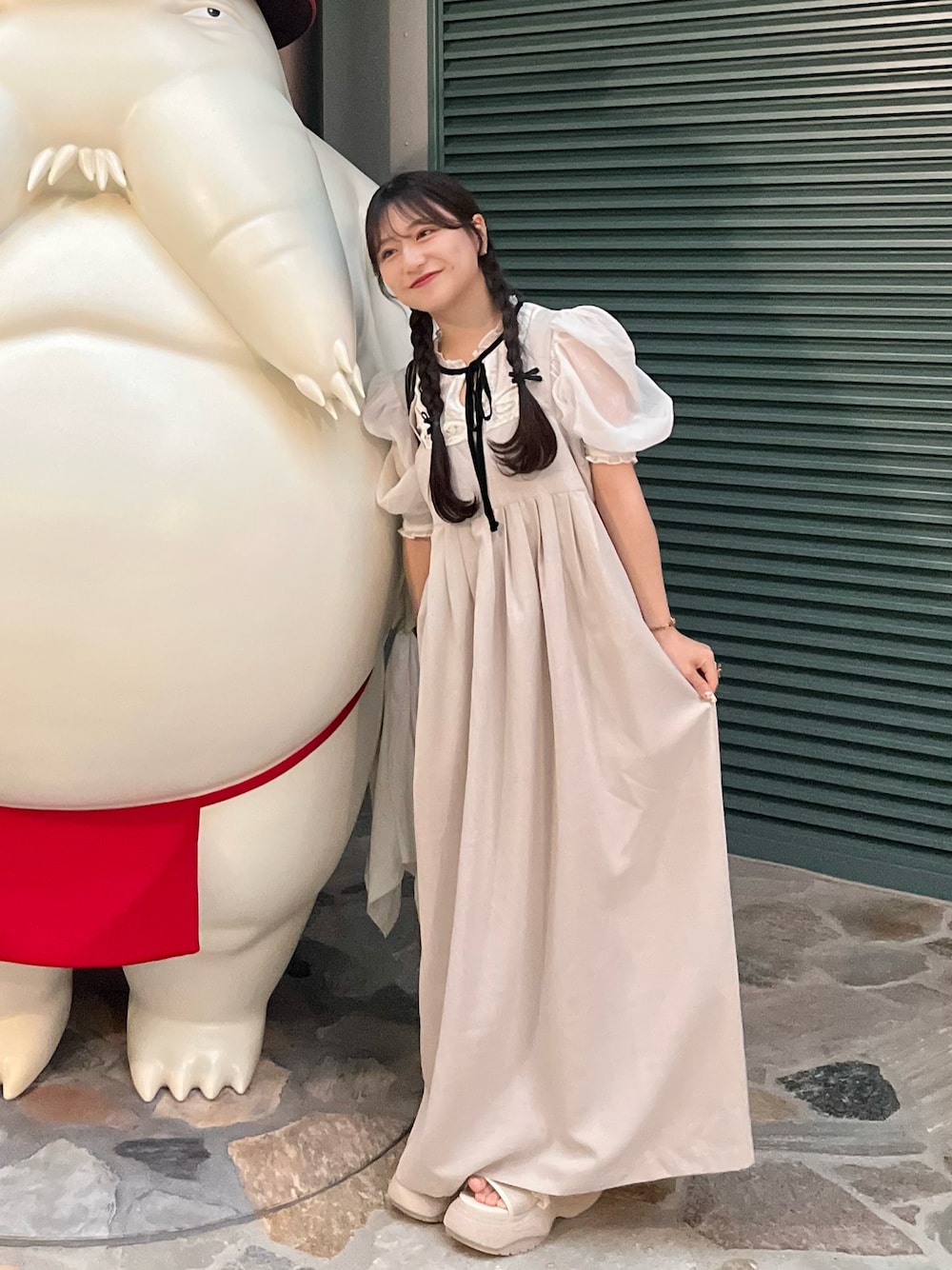 SNIDEL（スナイデル）の「エンブロイダリーブラウス（シャツ