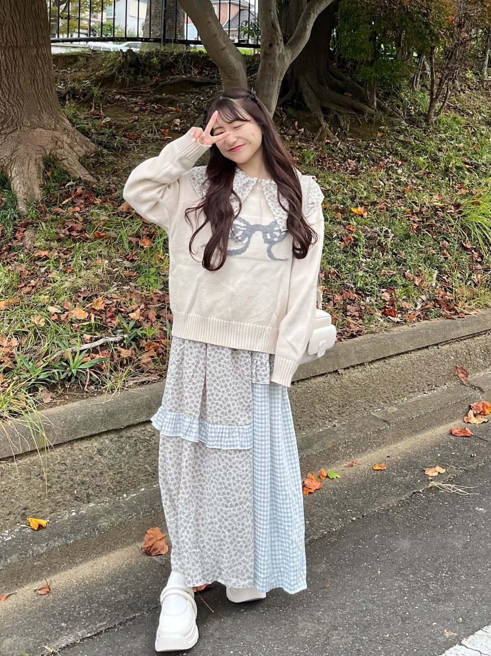 merry jenny(メリージェニー)の「ギャザーカラーパッチワーク merry jenny(メリージェニー)の「ギャザーカラーパッチワーク