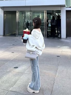 「SNIDEL（スナイデル）のアイテム」を使った、miyu Ӧさん（レディース・149cm）の春コーディネート