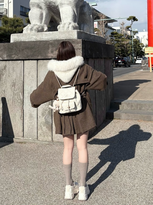 セール】【ベスト付き】ダッフルフレアコート（その他アウター