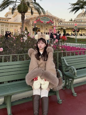 miyu Ӧさん（レディース・149cm）の冬コーディネート