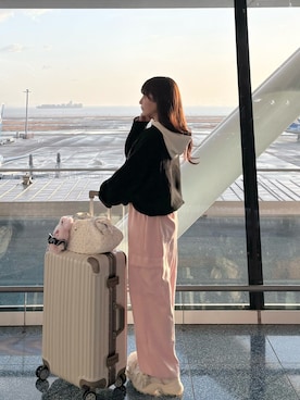 「RANDA（ランダ）のアイテム」を使った、miyu Ӧさん（レディース・149cm）の春コーディネート