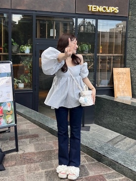 miyu Ӧさん（レディース・149cm）の夏コーディネート