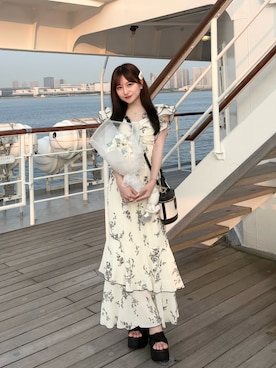 「SNIDEL（スナイデル）のアイテム」を使った、miyu Ӧさん（レディース・149cm）の夏コーディネート