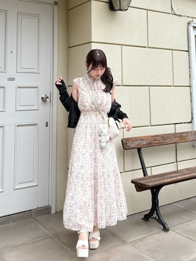 「SNIDEL（スナイデル）のアイテム」を使った、miyu Ӧさん（レディース・149cm）の夏コーディネート