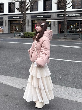 miyu Ӧさん（レディース・149cm）の冬コーディネート