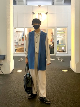 「Aセットアップ」｜haretoさん（メンズ・171cm）の春コーディネート
