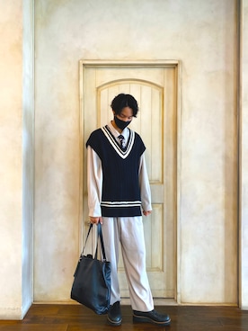 「アイテム（フォーマルスーツ/小物）」を使った、haretoさん（メンズ・171cm・20代）の春コーディネート