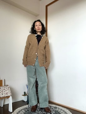 「BEAMS（ビームス）のアイテム」を使った、keikoさん（レディース・163cm）の冬コーディネート