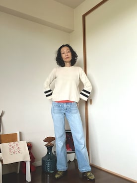 「JOURNAL STANDARD（ジャーナルスタンダード）のアイテム（トップス）」を使った、keikoさん（レディース・163cm）の春コーディネート