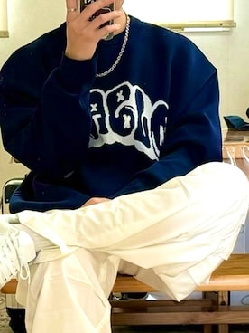 「4INT.（フォイント）のアイテム」を使った、takumiさん（メンズ・170cm）の春コーディネート