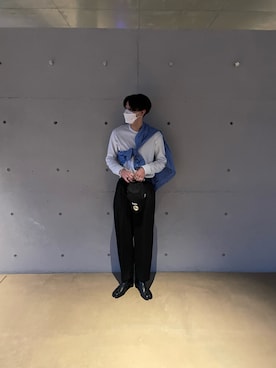 「アイテム（ピアス（片耳用））」を使った、りゅうしん　さん（メンズ・179cm・20代）の春コーディネート