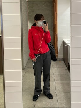 「ARC'TERYX（アークテリクス）のアイテム（その他アウター）」を使った、nmnm666さん（レディース・160cm）の秋コーディネート