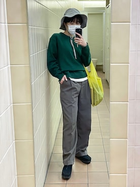 「GEORGE'S（ジョージズ）のアイテム（バッグ）」を使った、nmnm666さん（レディース・160cm）の冬コーディネート