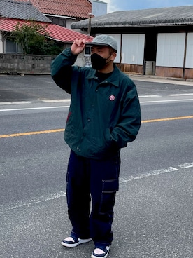 「ストリートファッション」｜「アイテム（その他アウター）」を使った、gari30さん（メンズ・166cm）の冬コーディネート