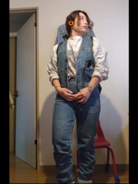 「BIG MAC（ビッグマック）のアイテム（トップス）」を使った、miki80sさん（レディース・155cm）の冬コーディネート