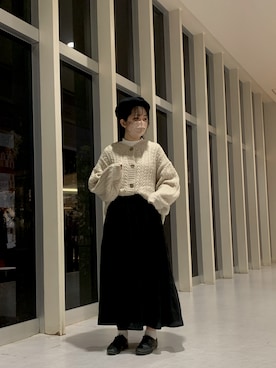 かさ☂️さん(レディース・159cm)の冬コーディネート