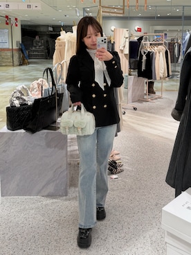 Sayaさん(レディース・152cm)の冬コーディネート