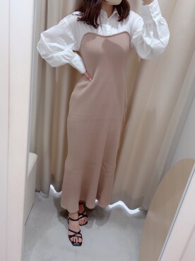 高松加奈さん(レディース・156cm)の秋コーディネート