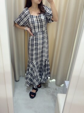 高松加奈さん(レディース・156cm)の夏コーディネート