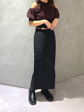 高松加奈さん(レディース・156cm)の夏コーディネート