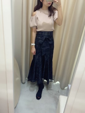 高松加奈さん(レディース・156cm)の夏コーディネート