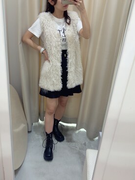 高松加奈さん（レディース・156cm）の夏コーディネート