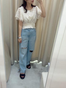 高松加奈さん(レディース・156cm)の夏コーディネート
