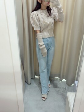 高松加奈さん(レディース・156cm)の夏コーディネート