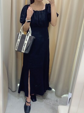 高松加奈さん（レディース・156cm）の夏コーディネート