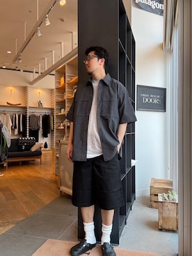 「アーバンリサーチドアーズ」｜ryohnoさん（メンズ・178cm）の夏コーディネート