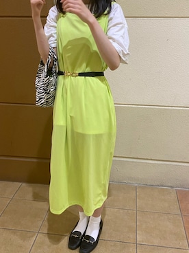 「UnReef（アンリーフ）のアイテム」を使った、ririさん（レディース・157cm）の夏コーディネート