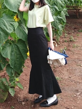 「UnReef（アンリーフ）のアイテム」を使った、ririさん（レディース・157cm）の夏コーディネート