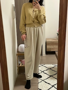 𝙘𝙤𝙘𝙤さんの（UNIQLO | ユニクロ）を使ったコーディネート