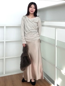 rina9678さん（レディース・158cm）の秋コーディネート