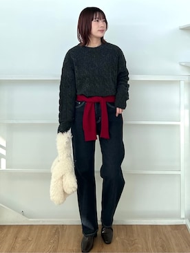 rina9678さん(レディース・158cm)の冬コーディネート