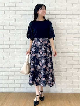 「index（インデックス）のアイテム」を使った、rina9678さん（レディース・158cm）の夏コーディネート