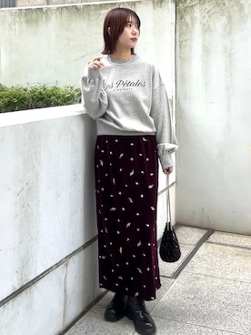 rina9678さん(レディース・158cm)の秋コーディネート