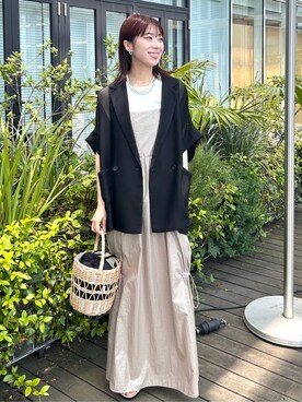 rina9678さん（レディース・158cm）の夏コーディネート
