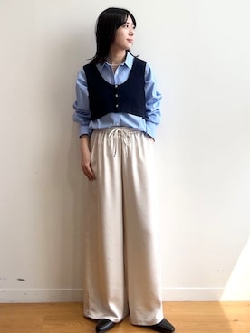 rina9678さん（レディース・158cm）の春コーディネート