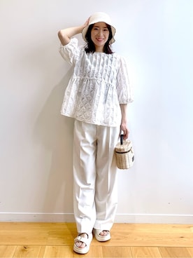 rina9678さん(レディース・158cm)の夏コーディネート