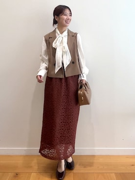rina9678さん(レディース・158cm)の秋コーディネート