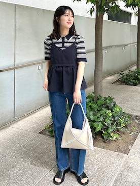 「index（インデックス）のアイテム」を使った、rina9678さん（レディース・158cm）の春コーディネート