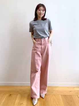 「アイテム（チャーム）」を使った、rina9678さん（レディース・158cm）の春コーディネート