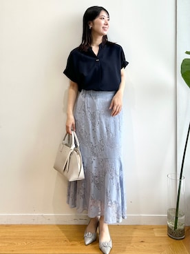 rina9678さん（レディース・158cm）の夏コーディネート